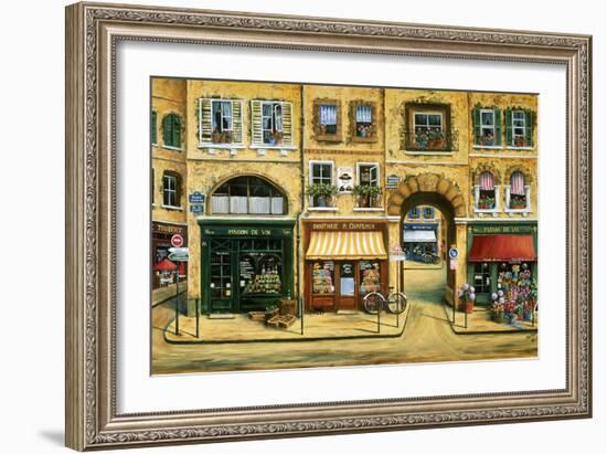 Les Rues De Paris-Marilyn Dunlap-Framed Art Print