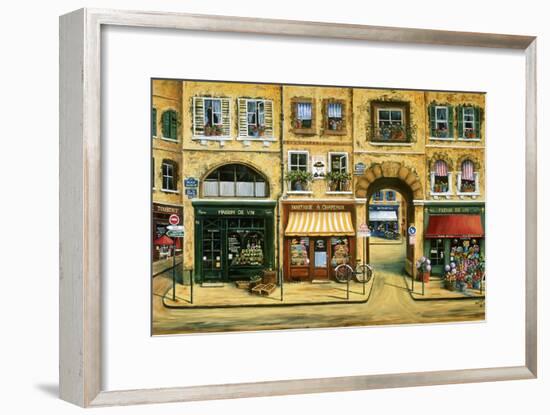 Les Rues De Paris-Marilyn Dunlap-Framed Art Print