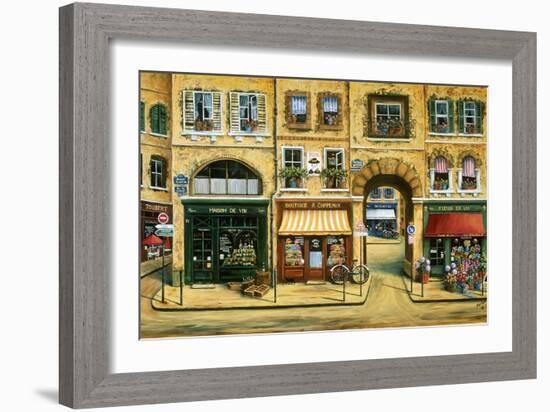 Les Rues De Paris-Marilyn Dunlap-Framed Art Print