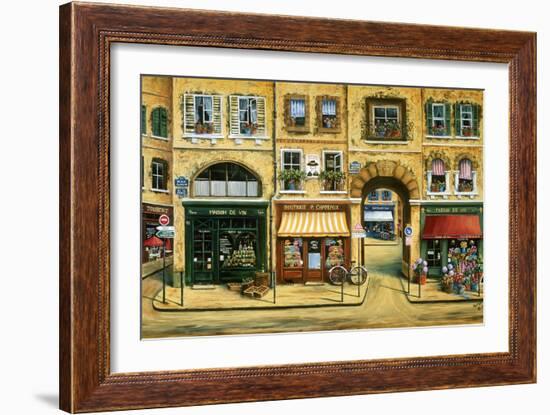 Les Rues De Paris-Marilyn Dunlap-Framed Art Print