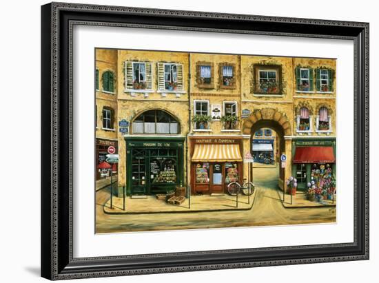 Les Rues De Paris-Marilyn Dunlap-Framed Art Print