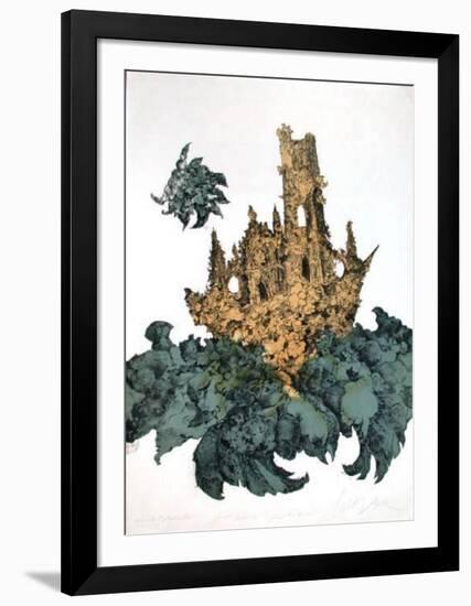 Les ruines-Luc Simon-Framed Collectable Print