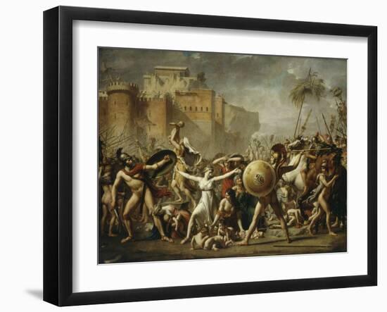 Les Sabines, 1799 (Sabine Women)-Jacques-Louis David-Framed Giclee Print