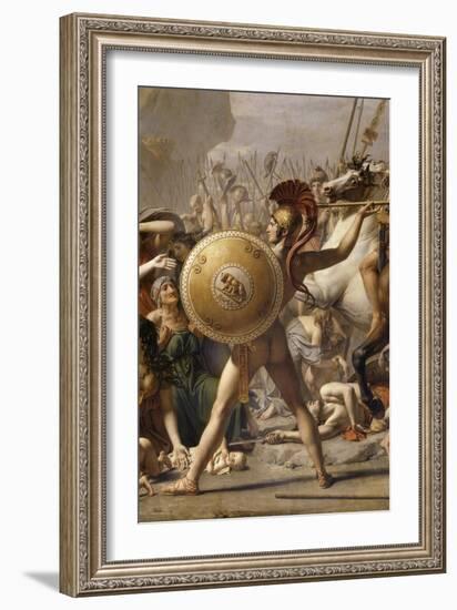 Les Sabines-Jacques-Louis David-Framed Giclee Print