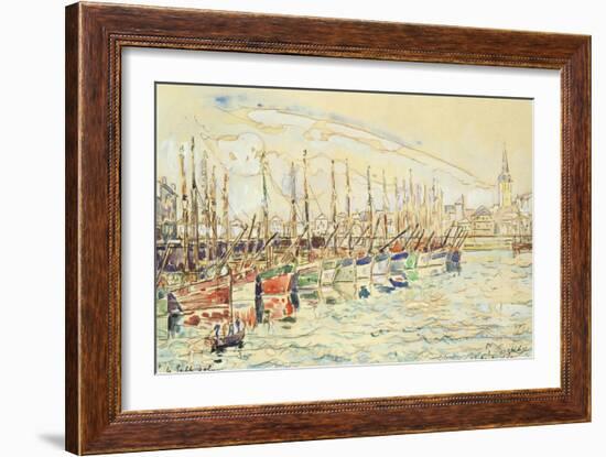 Les Sable D'Olonne-Paul Signac-Framed Giclee Print