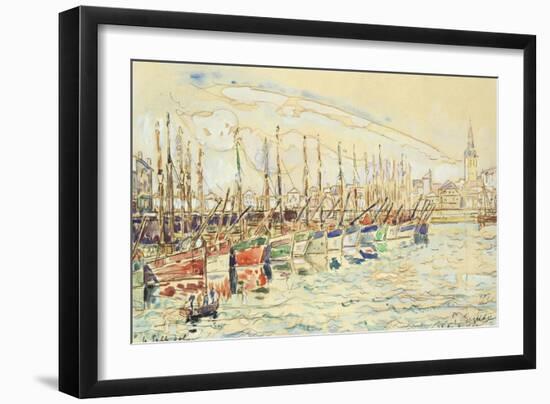 Les Sable D'Olonne-Paul Signac-Framed Giclee Print