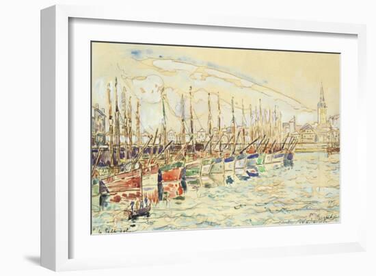 Les Sable D'Olonne-Paul Signac-Framed Giclee Print