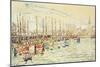 Les Sable D'Olonne-Paul Signac-Mounted Giclee Print