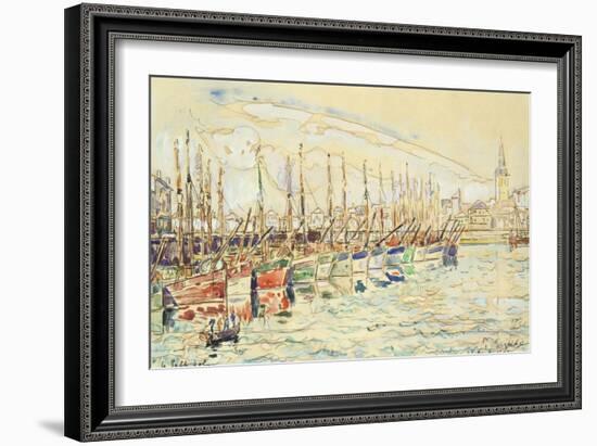 Les Sable D'Olonne-Paul Signac-Framed Giclee Print