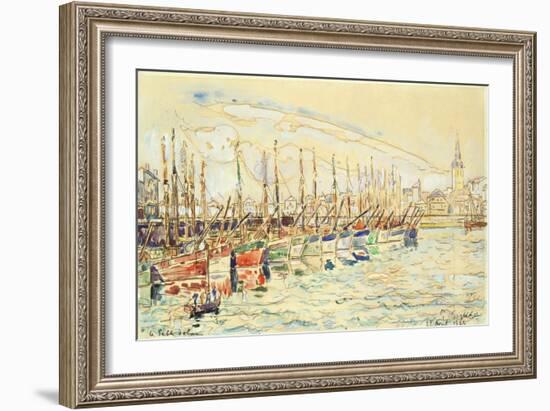 Les Sables d'Olonne, 1922-Paul Signac-Framed Giclee Print