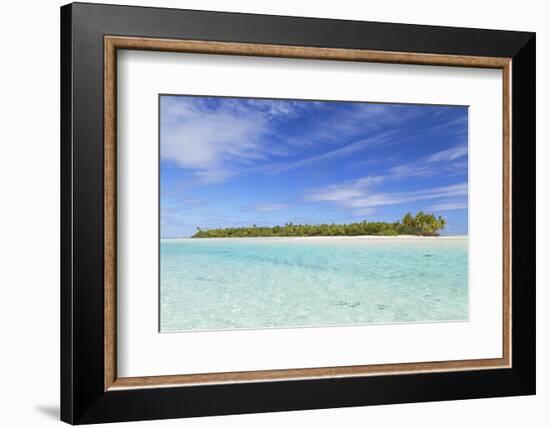 Les Sables Roses (Pink Sands), Tetamanu, Fakarava, Tuamotu Islands, French Polynesia, South Pacific-Ian Trower-Framed Photographic Print