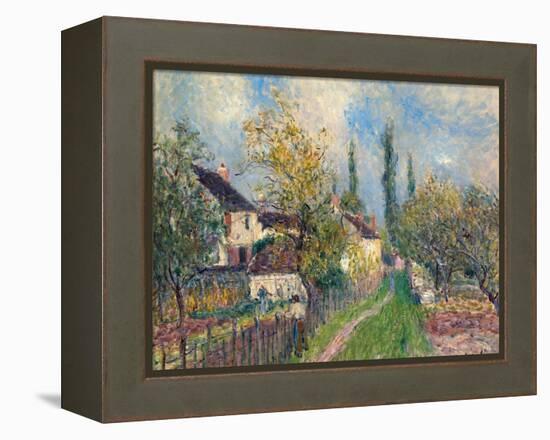 Les Sablons, 1883-Alfred Sisley-Framed Premier Image Canvas