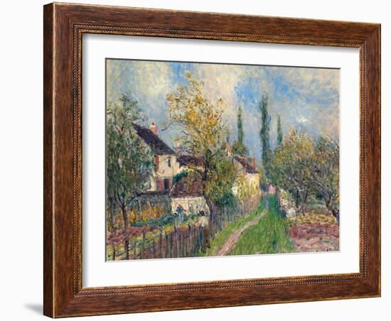 Les Sablons, 1883-Alfred Sisley-Framed Giclee Print