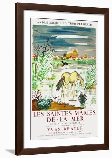 Les Saintes Maries de la mer-Yves Brayer-Framed Collectable Print