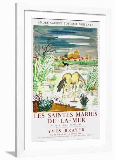 Les Saintes Maries de la mer-Yves Brayer-Framed Collectable Print