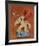 Les saltimbanques - le cracheur de feu-Samy Briss-Framed Limited Edition