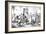 Les Savoyards, 1818-George Cruikshank-Framed Giclee Print