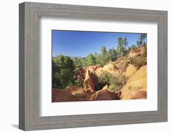 Les Sentiers Des Ocres, Provence-Markus Lange-Framed Photographic Print