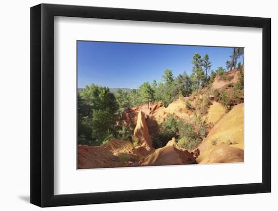 Les Sentiers Des Ocres, Provence-Markus Lange-Framed Photographic Print