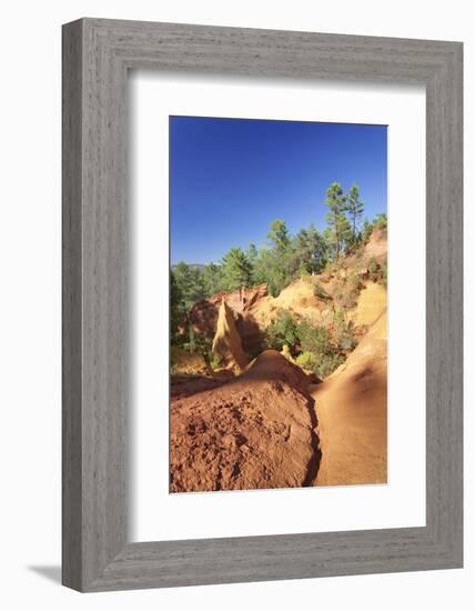 Les Sentiers Des Ocres, Vaucluse-Markus Lange-Framed Photographic Print