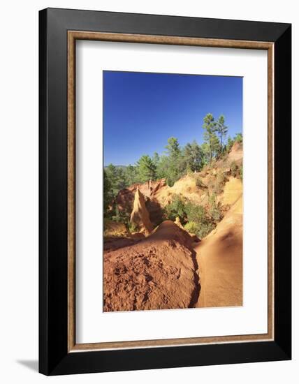 Les Sentiers Des Ocres, Vaucluse-Markus Lange-Framed Photographic Print