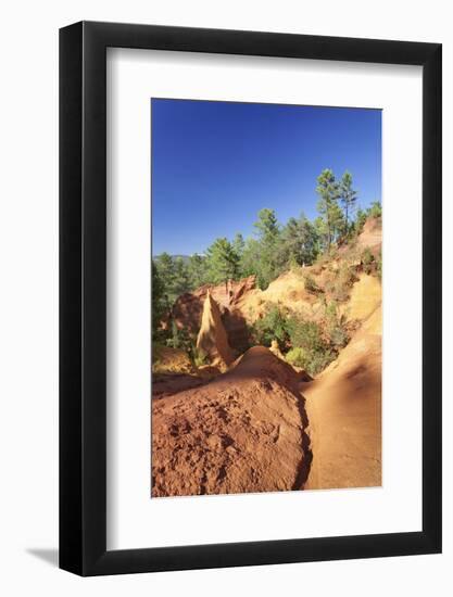 Les Sentiers Des Ocres, Vaucluse-Markus Lange-Framed Photographic Print