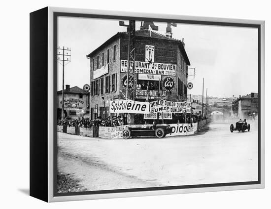 Les Sept Chemins Hairpin at the French Grand Prix, Lyons, 1924-null-Framed Premier Image Canvas