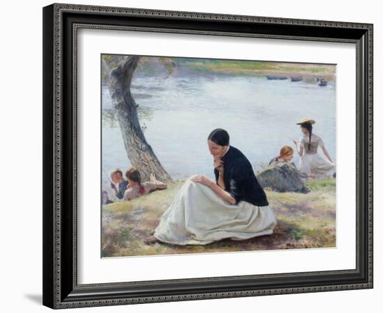 Les souvenirs-Emile Friant-Framed Giclee Print