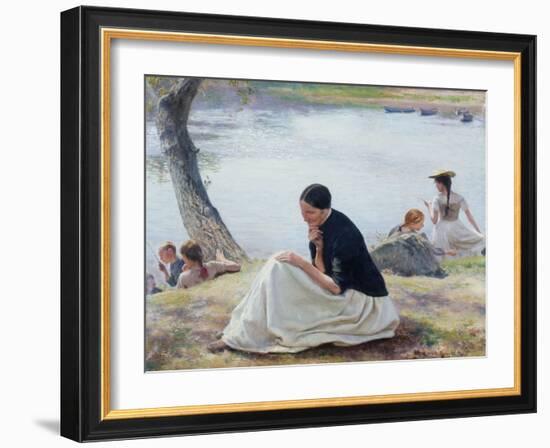 Les souvenirs-Emile Friant-Framed Giclee Print