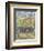 Les Tilleuls a? Poissy, 1882-Claude Monet-Framed Art Print