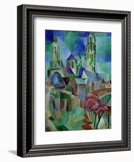 Les Tours de Laon (The Towers of Laon), 1912-Robert Delaunay-Framed Giclee Print