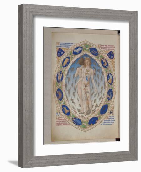 Les Très Riches Heures du duc de Berry-null-Framed Giclee Print