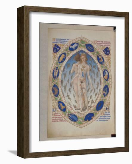 Les Très Riches Heures du duc de Berry-null-Framed Giclee Print