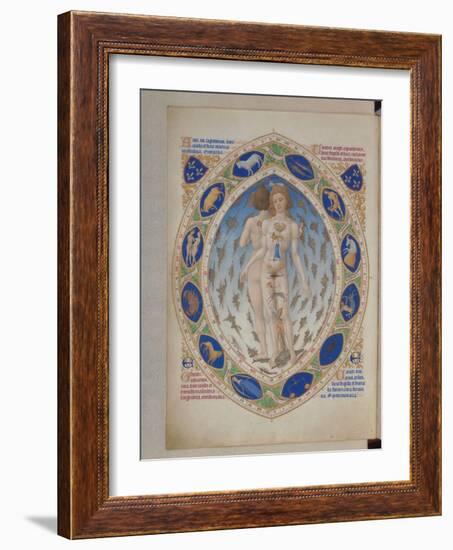 Les Très Riches Heures du duc de Berry-null-Framed Giclee Print