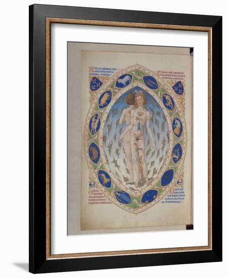 Les Très Riches Heures du duc de Berry-null-Framed Giclee Print