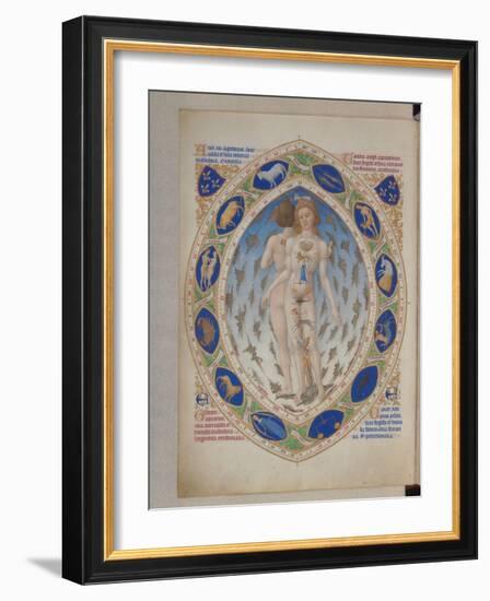 Les Très Riches Heures du duc de Berry-null-Framed Giclee Print