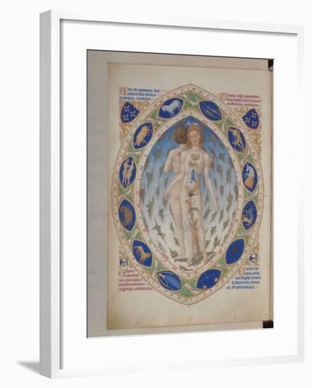 Les Très Riches Heures du duc de Berry-null-Framed Giclee Print