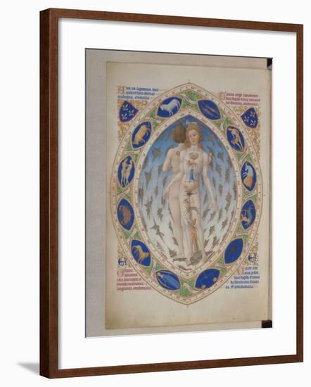 Les Très Riches Heures du duc de Berry-null-Framed Giclee Print