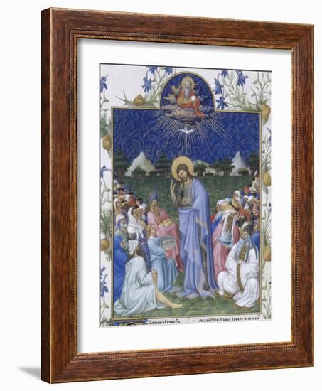 Les Très Riches Heures du duc de Berry-null-Framed Giclee Print