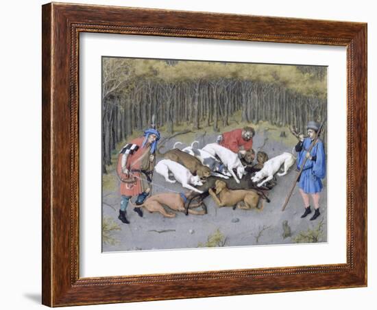 Les Très Riches Heures du duc de Berry-null-Framed Giclee Print