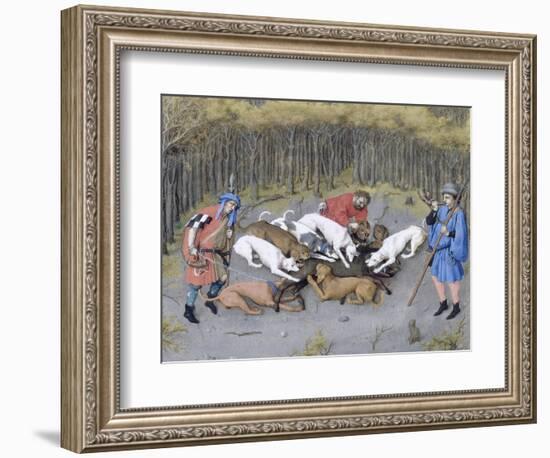 Les Très Riches Heures du duc de Berry-null-Framed Giclee Print