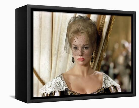 LES TROIS MOUSQUETAIRES, 1961 directed by BERNARD BORDERIE Mylene Demongeot (photo)-null-Framed Stretched Canvas