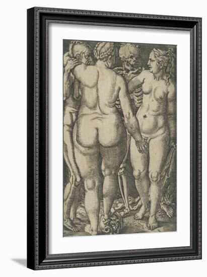 Les trois sorcières-Barthel Beham-Framed Giclee Print