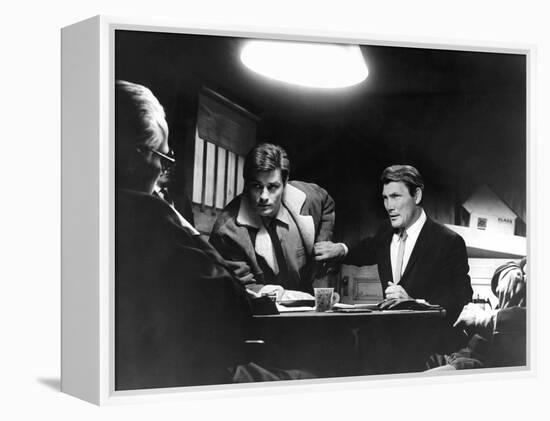 Les Tueurs by San Francisco (Once a Thief) by Ralph Nelson with Alain Delon and Jack Palance, 1965 -null-Framed Stretched Canvas