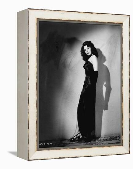 Les tueurs The killers A Man Alone by Robert Siodmak with Ava Gardner, 1946 (d'apres Ernest Hemingw-null-Framed Stretched Canvas