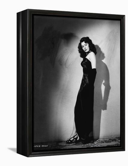 Les tueurs The killers A Man Alone by Robert Siodmak with Ava Gardner, 1946 (d'apres Ernest Hemingw-null-Framed Stretched Canvas