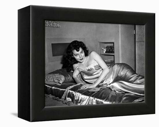 Les tueurs The killers A Man Alone by Robert Siodmak with Ava Gardner, 1946 (d'apres Ernest Hemingw-null-Framed Stretched Canvas