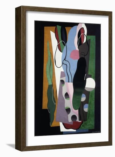 Les Tulipes, 1928-Georges Valmier-Framed Giclee Print