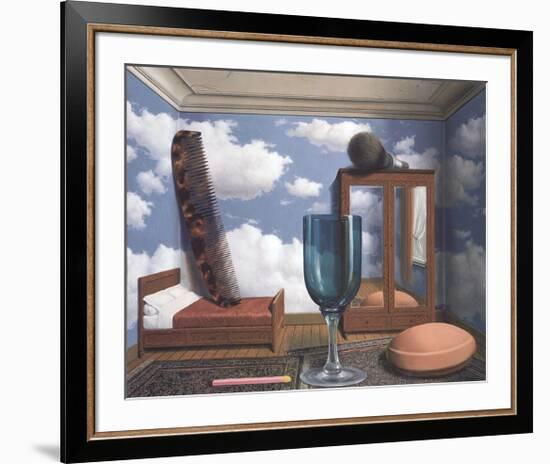 Les Valeurs Personnelles-Rene Magritte-Framed Art Print