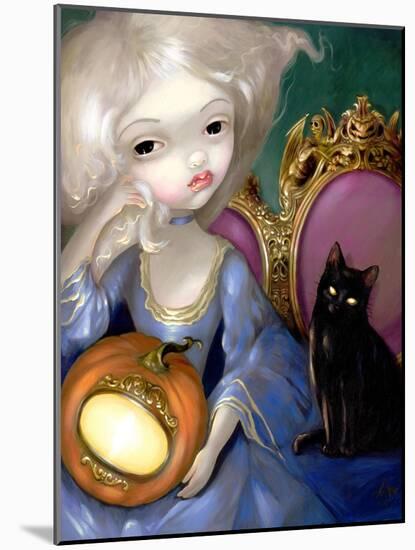 Les Vampires: Lanterne-Citrouille-Jasmine Becket-Griffith-Mounted Art Print